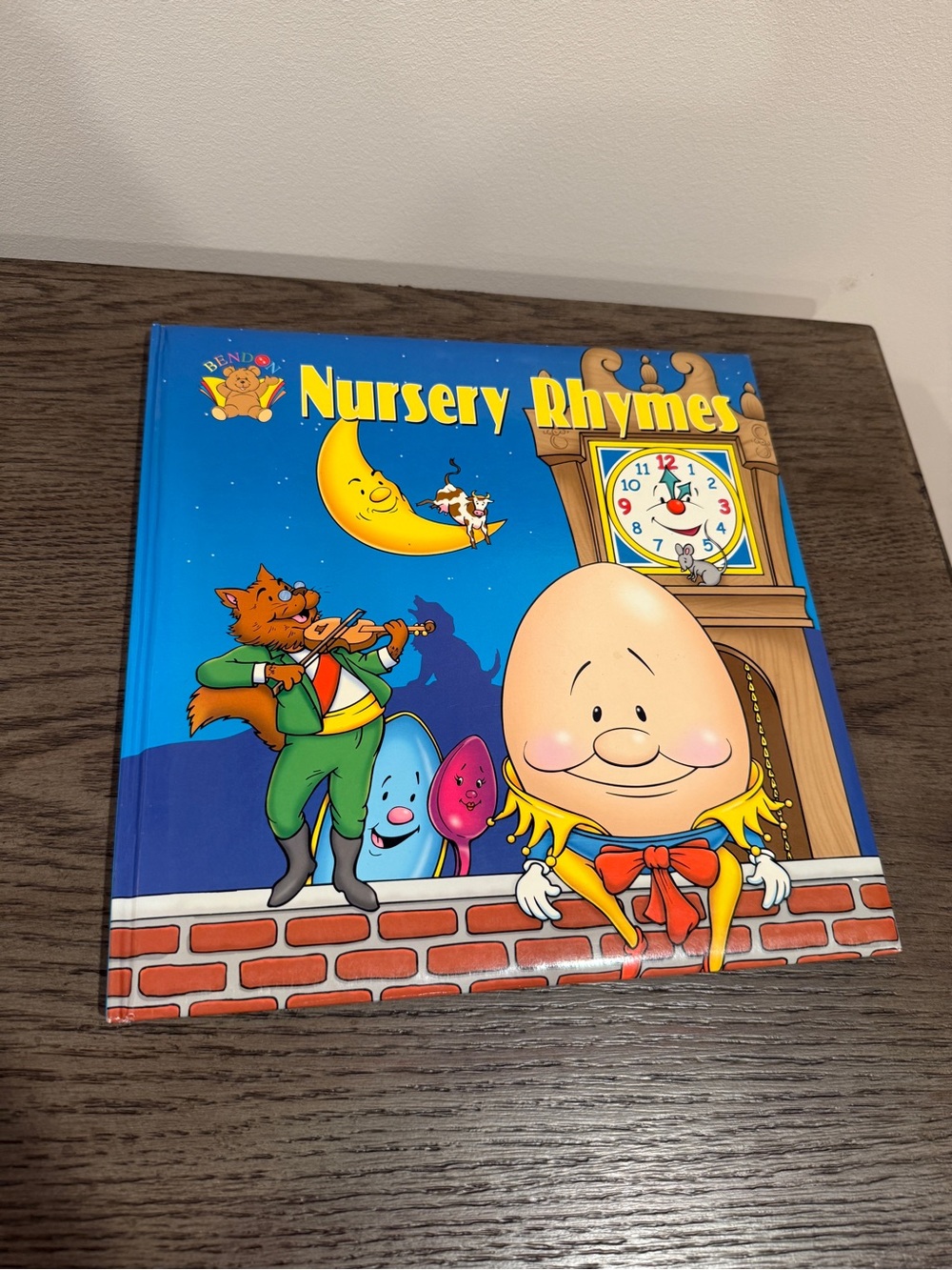 Vintage 2002 Bendon Nursery Rhymes Large Hardcover Children’s Book Illustrated